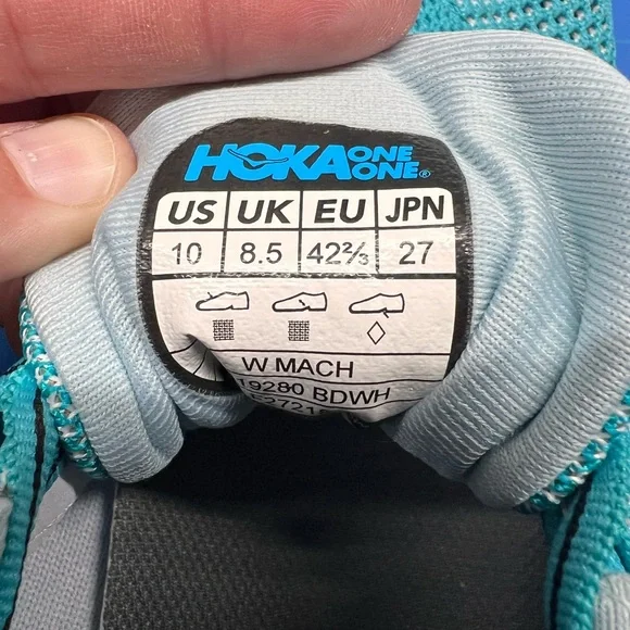 Hoka One One - Mach - Turquoise - Picture 7 of 8